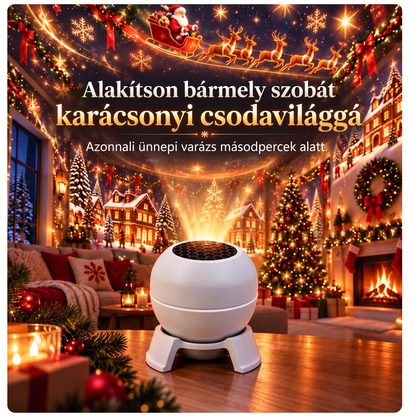 😽😘𝐕𝐄𝐋𝐍𝐎𝐑𝐀® Prémium Karácsonyi Fényprojektor – Ünnepi Kollekció 🎄