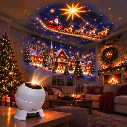 😽😘𝐕𝐄𝐋𝐍𝐎𝐑𝐀® Prémium Karácsonyi Fényprojektor – Ünnepi Kollekció 🎄