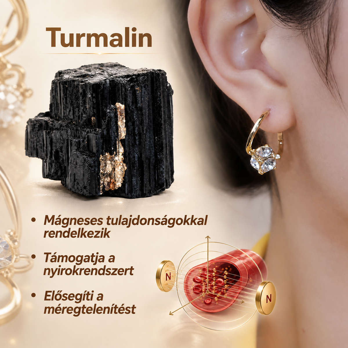 🍔🥤 UTOLSÓ NAPI AKCIÓ – 80% KEDVEZMÉNY 🔥 𝐕𝐄𝐋𝐍𝐎𝐑𝐀® Lymphvity germánium mágneses fülbevaló
